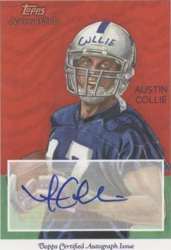 2009 Topps National Chicle Austin Collie #NCA-ACO