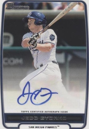 2012 Bowman - Jedd Gyorko #BPA-JG