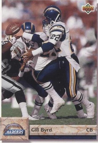 1992 Upper Deck Gill Byrd #386