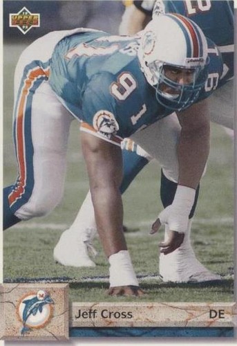1992 Upper Deck Jeff Cross #118