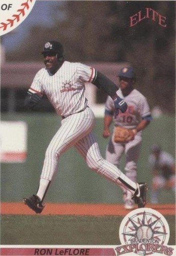 1990 Elite Senior Professional Baseball Association - Ron Leflore #39