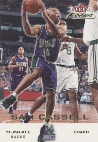 2000-01 Fleer Focus - Sam Cassell #94