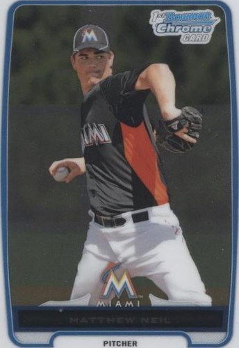 2012 Bowman Chrome - Matt Neil #BCP219