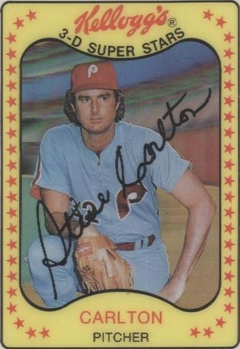 1977 Kellogg's 3-D Super Stars #57 Steve Carlton NM+ | eBay