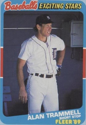 1989 Fleer Baseball's Exciting Stars - Alan Trammell #41