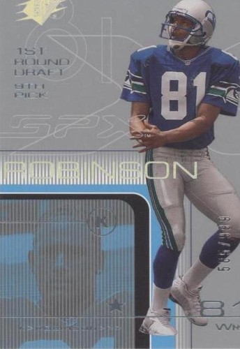 2001 SPx Koren Robinson #93