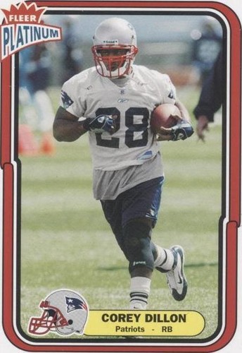 2004 Fleer Platinum Corey Dillon #62
