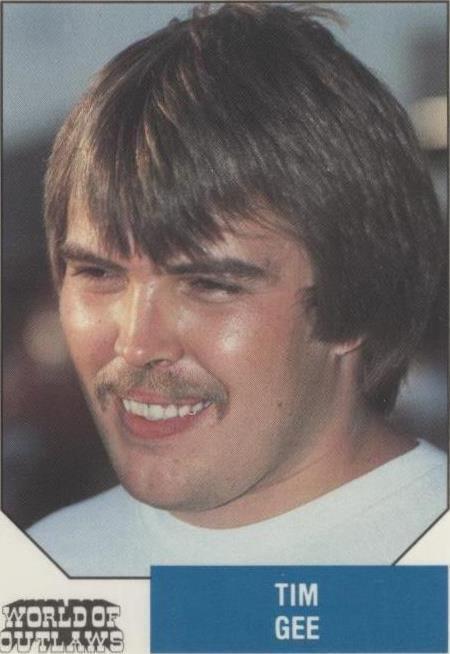1987 World of Outlaws - Tim Gee #16