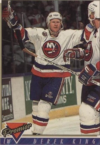 1993-94 Topps Premier - Derek King #176