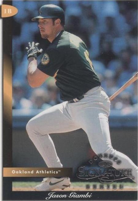 Donruss Signature Series 1998 - Jason Giambi #81