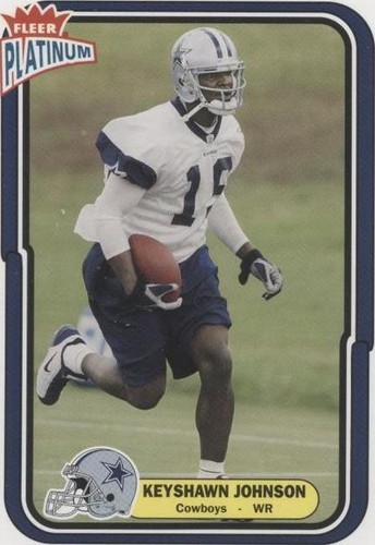 2004 Fleer Platinum Keyshawn Johnson #77