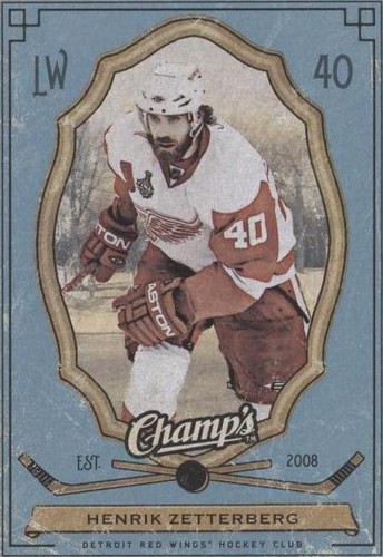 2009-10 Upper Deck Champ's - Henrik Zetterberg #36