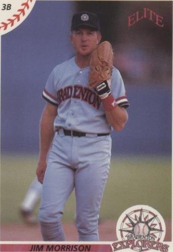 1990 Elite Senior Professional Baseball Association - Jim Morrison #42