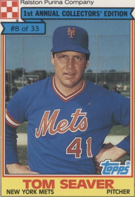 1984 Topps Ralston Purina - Tom Seaver #8