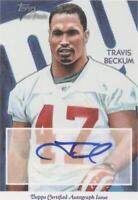 2009 Topps National Chicle Travis Beckum #NCA-TBE