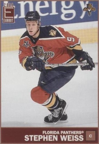 2003-04 Pacific Exhibit - Stephen Weiss #65