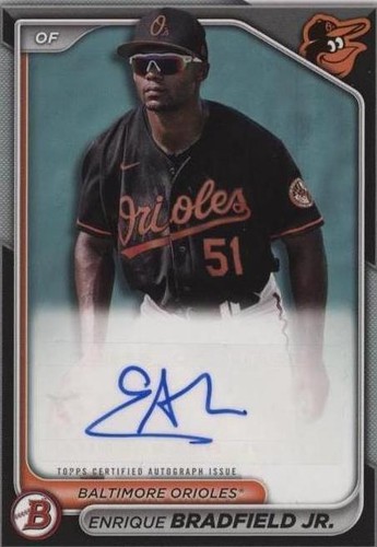 2024 Bowman - Enrique Bradfield #PPRA-EB