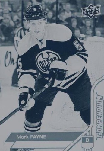 2016-17 Upper Deck Compendium - Mark Fayne #112