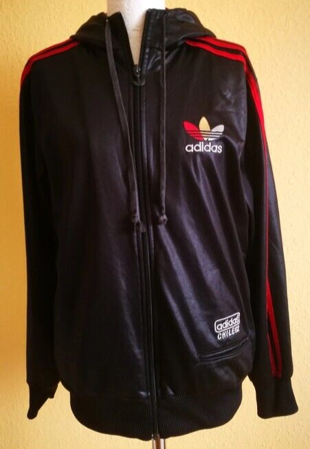 ADIDAS CHILE 62 Originals Black Polyester womens zip hoody