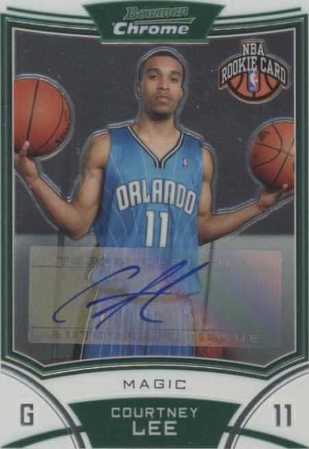 2008-09 Bowman Draft Picks & Stars - Courtney Lee #169