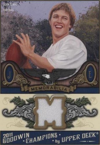 2011 Upper Deck Goodwin Champions John Elway #M-JE