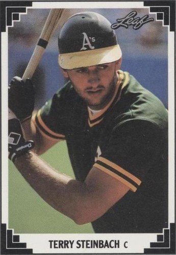 1991 Leaf - Terry Steinbach #87