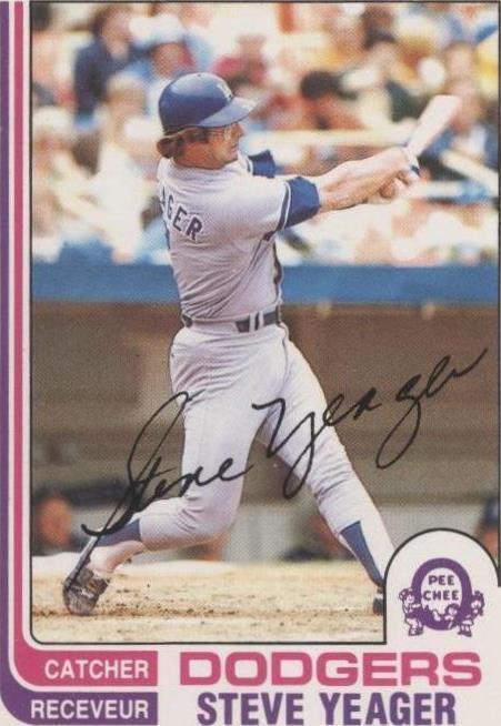 1982 O-Pee-Chee - Steve Yeager #219