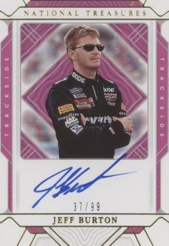 2022 Panini National Treasures - Jeff Burton #TS-JB