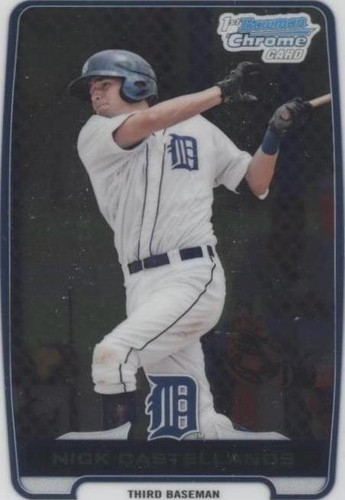 2012 Bowman - Nick Castellanos #BCP78