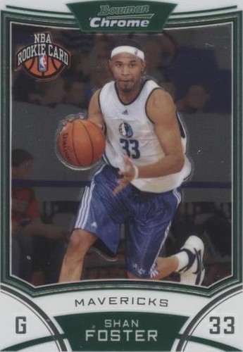 2008-09 Bowman Draft Picks & Stars - Shan Foster #147