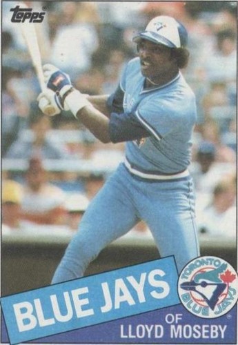 1985 Topps - Lloyd Moseby #545