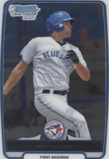 2012 Bowman Chrome - Jon Talley #BCP133
