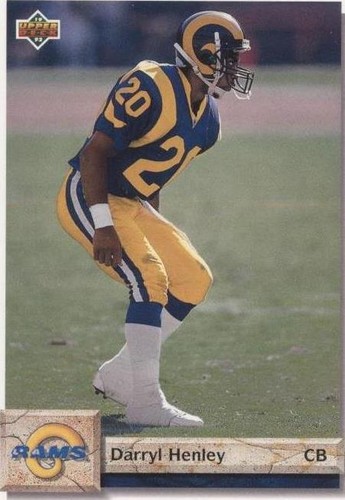 1992 Upper Deck Darryl Henley #226