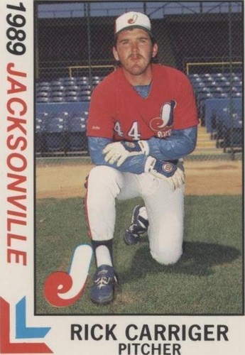 1989 Best Jacksonville Expos - Rick Carriger #19