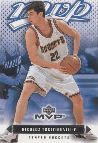 2003-04 Upper Deck MVP - Nikoloz Tskitishvili #37
