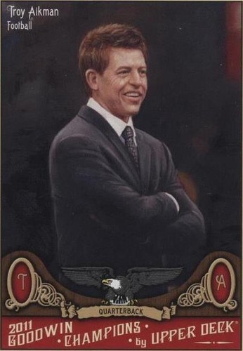 2011 Upper Deck Goodwin Champions Troy Aikman #40