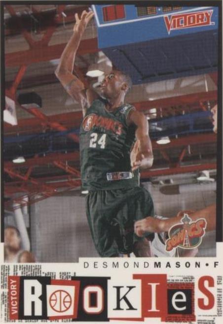 2000-01 Upper Deck Victory - Desmond Mason #269