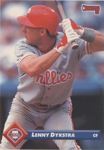 1993 Donruss - Lenny Dykstra #544
