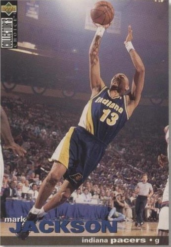 1995-96 Upper Deck Collector's Choice International Portuguese II - Mark Jackson #44