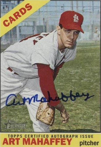 2015 Topps Heritage - Art Mahaffey #ROA-AM