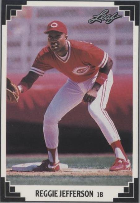 Leaf 1991 - Reggie Jefferson #514