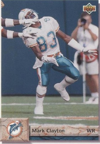 1992 Upper Deck Mark Clayton #159