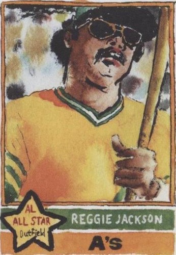 2022 Topps Spotlight 70 II By Andy Friedman - Reggie Jackson #69