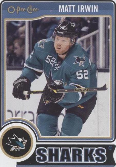 2014-15 O-Pee-Chee - Matt Irwin #105