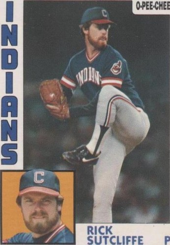 1984 O-Pee-Chee - Rick Sutcliffe #245