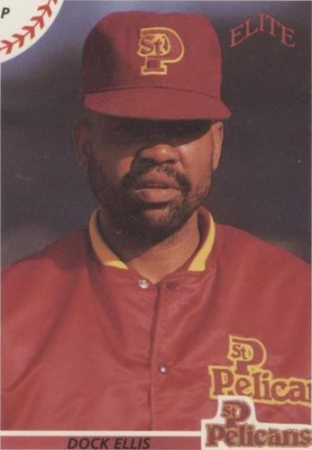 1990 Elite Senior Professional Baseball Association - Dock Ellis #5