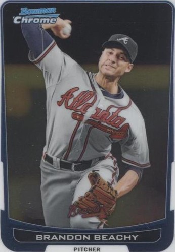 2012 Bowman Chrome - Brandon Beachy #38