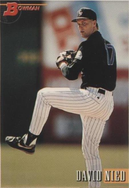 1993 Bowman - David Nied #148