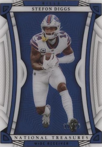 2022 Panini National Treasures Stefon Diggs #2