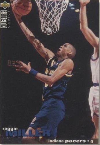 1995-96 Upper Deck Collector's Choice International French I - Reggie Miller #65